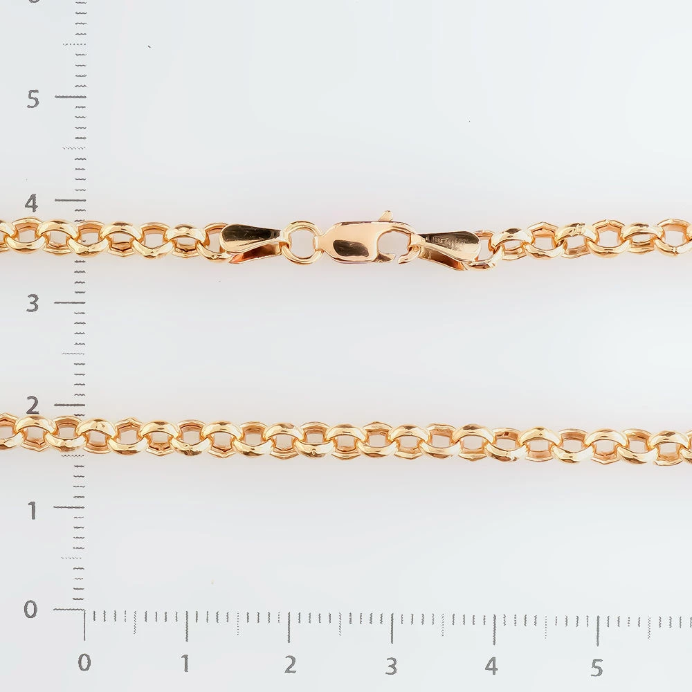 Цепь из красного золота 585 пробы