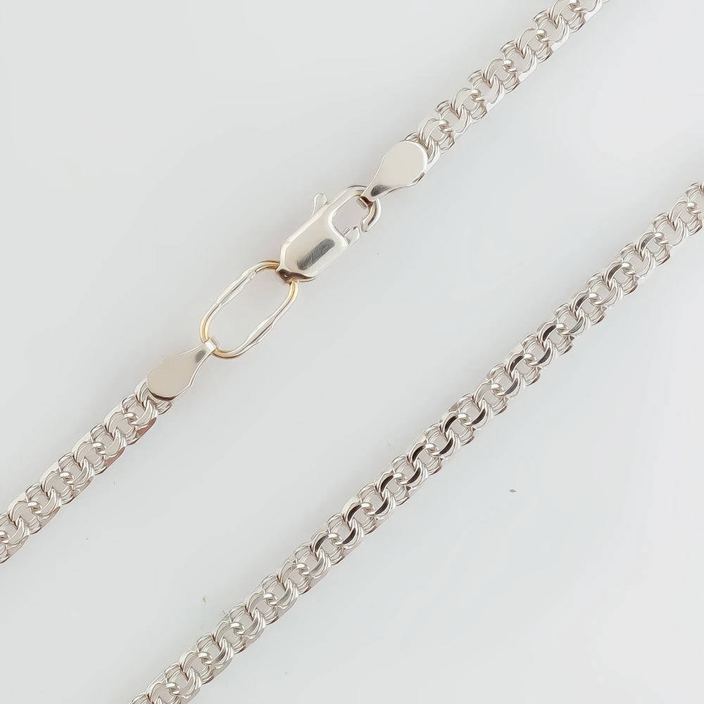 Цепь из белого золота 585 пробы