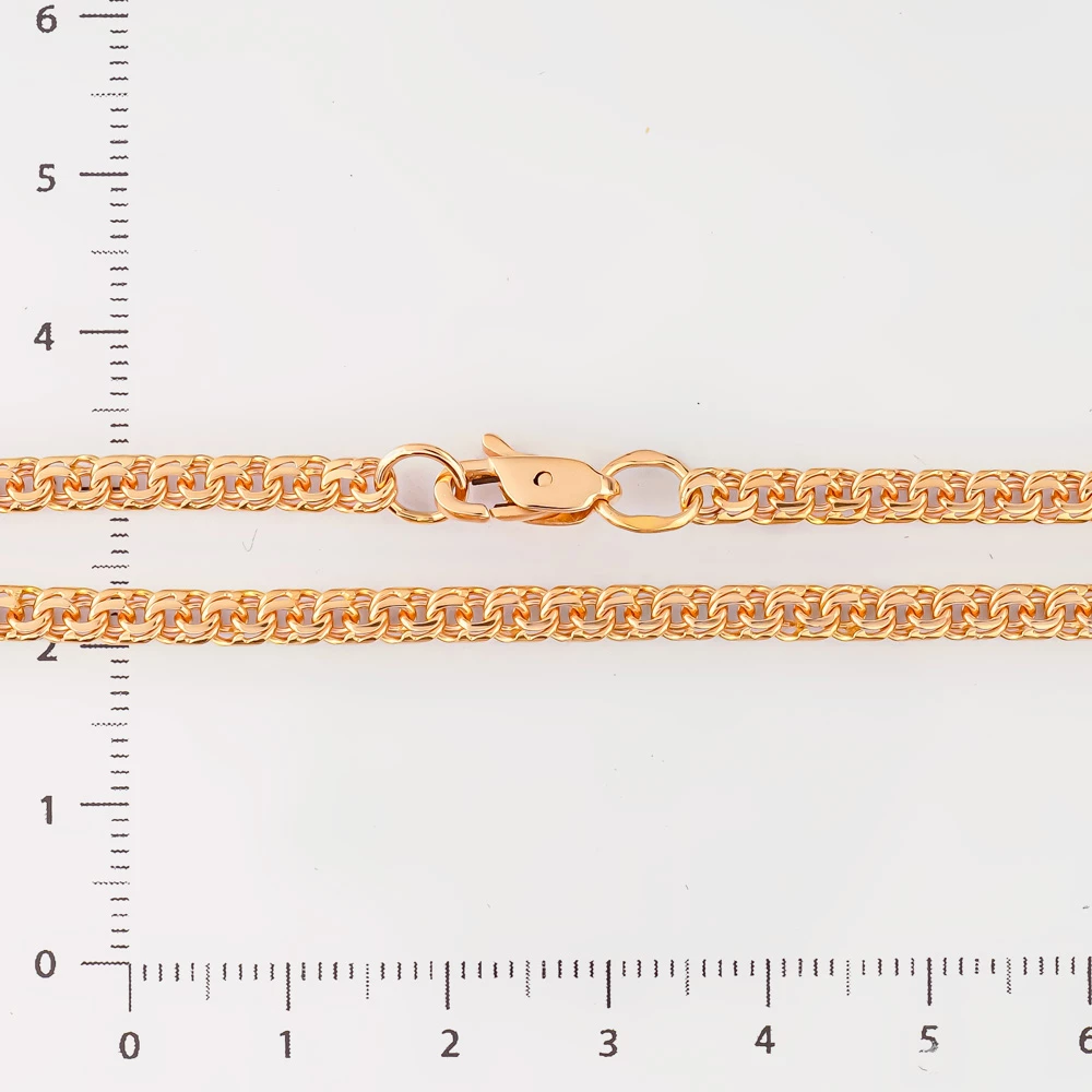 Цепь из красного золота 585 пробы