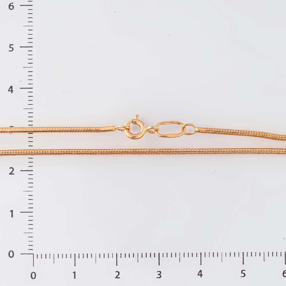 Цепь из красного золота 585 пробы