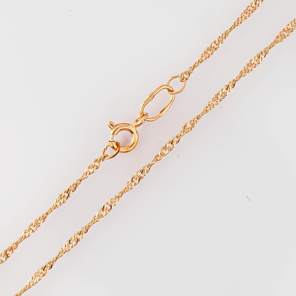 Цепь из красного золота 585 пробы