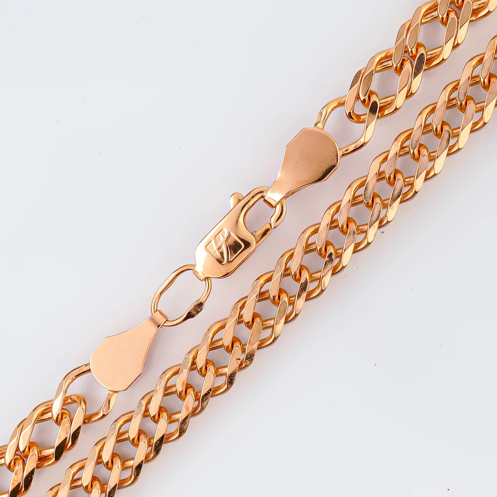 Цепь из красного золота 585 пробы