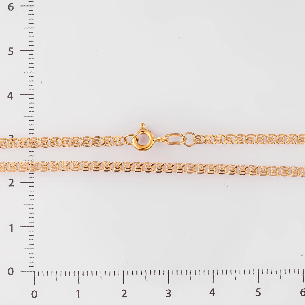 Цепь из красного золота 585 пробы