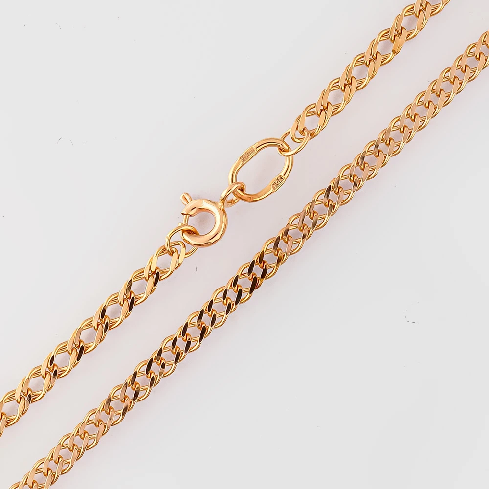 Цепь из красного золота 585 пробы