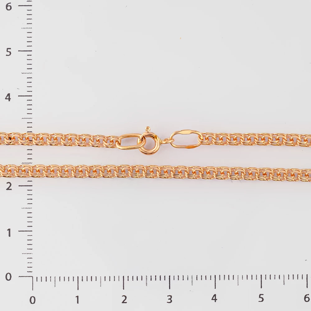 Цепь из красного золота 585 пробы