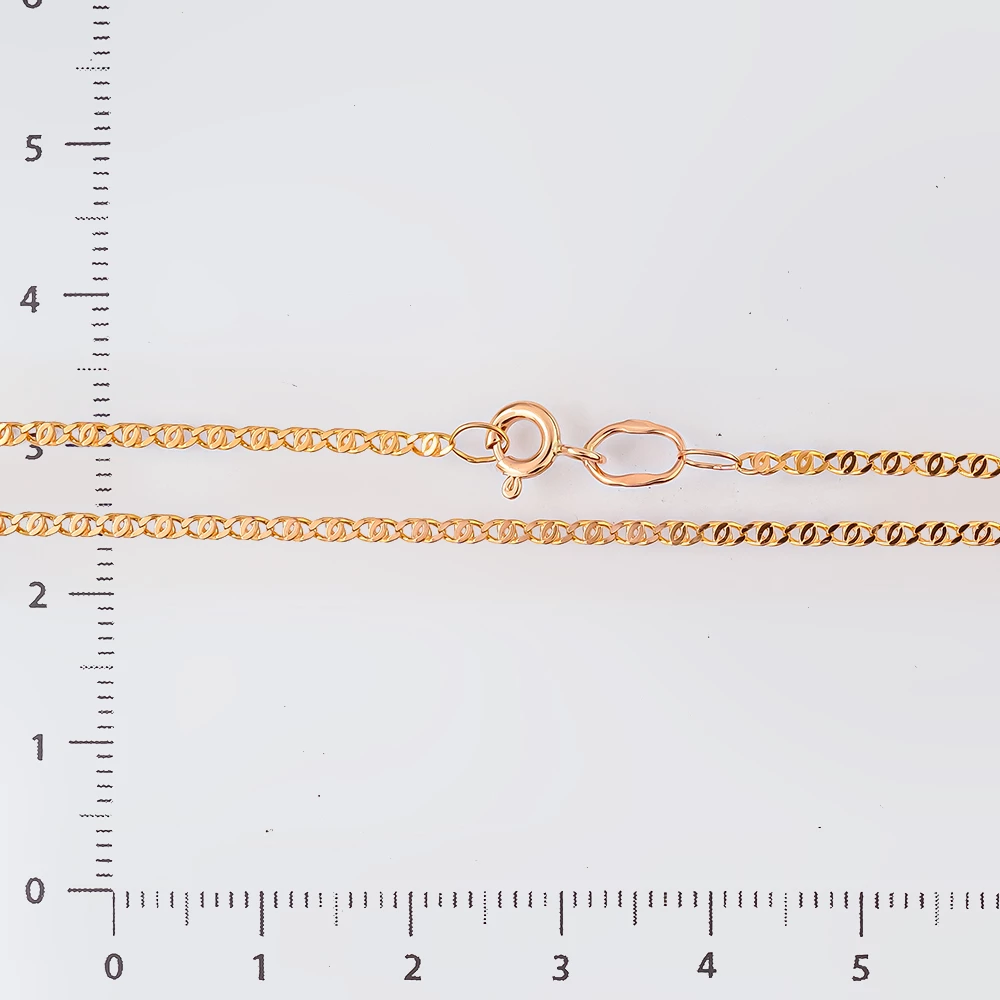 Цепь из красного золота 585 пробы