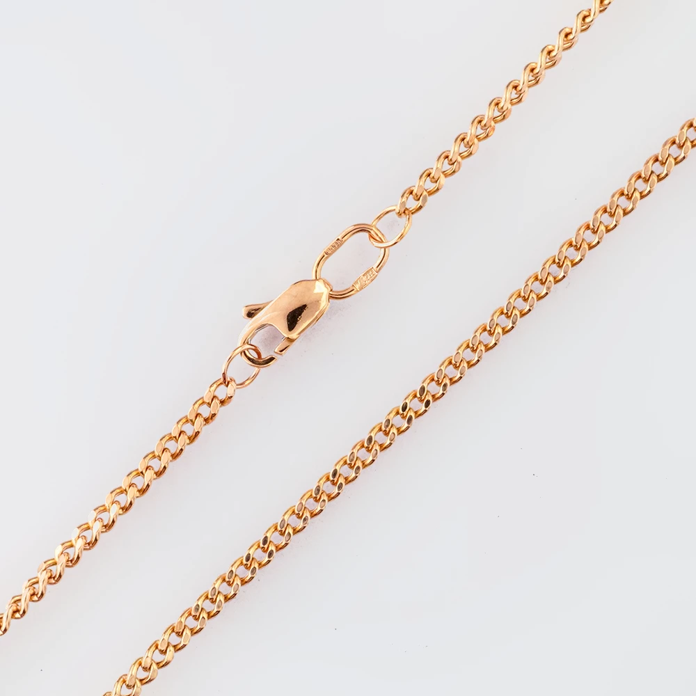 Цепь из красного золота 585 пробы