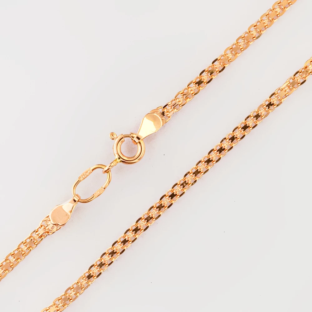 Цепь из красного золота 585 пробы