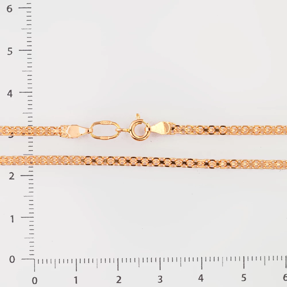 Цепь из красного золота 585 пробы