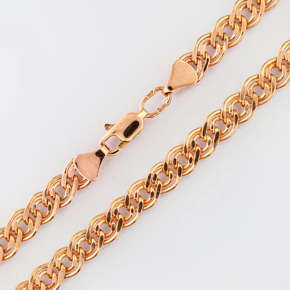 Цепь из красного золота 585 пробы