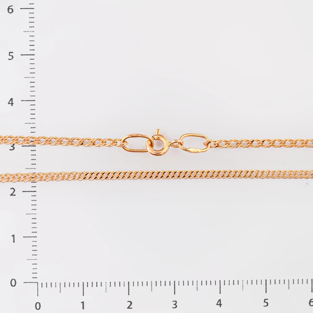 Цепь из красного золота 585 пробы