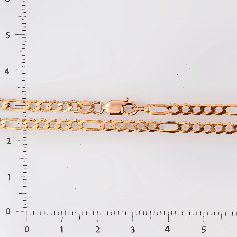 Цепь из красного золота 585 пробы