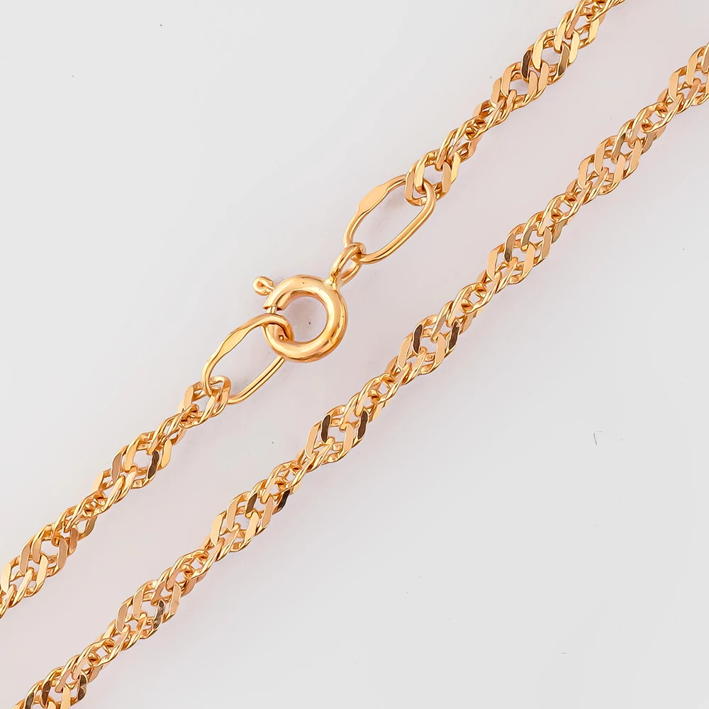 Цепь из красного золота 585 пробы