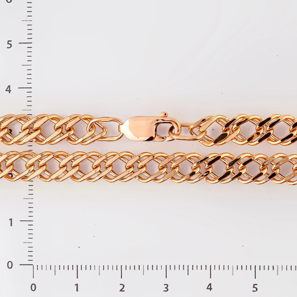 Цепь из красного золота 585 пробы