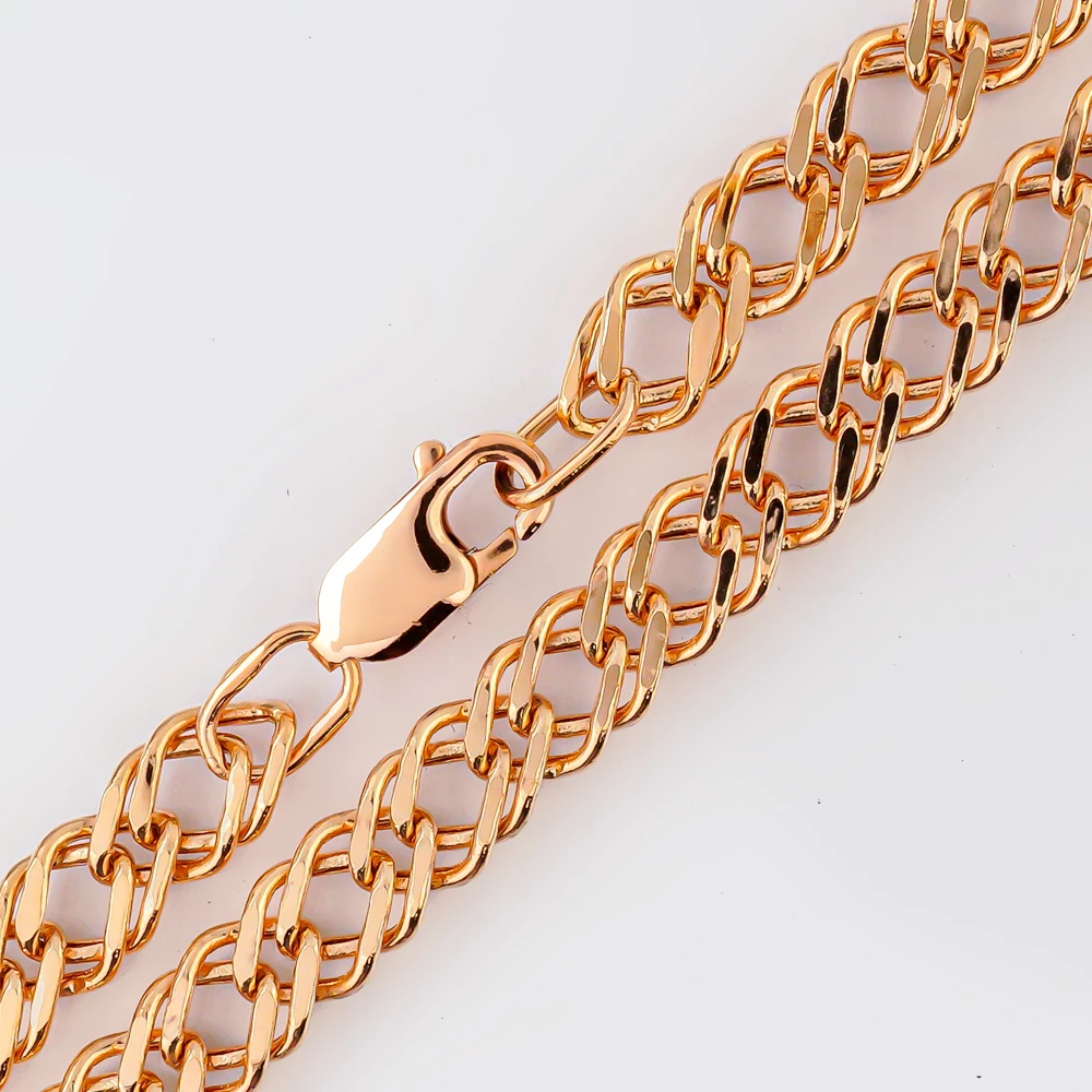 Цепь из красного золота 585 пробы