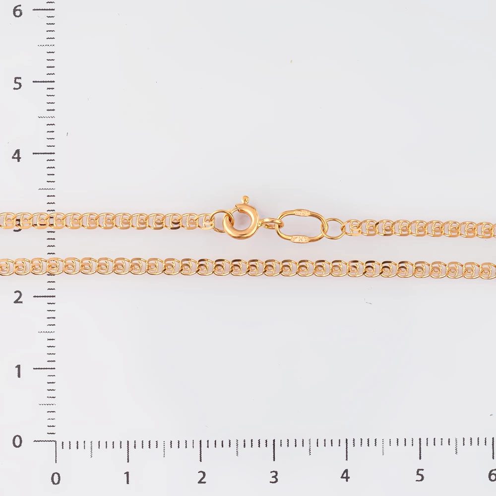 Цепь из красного золота 585 пробы