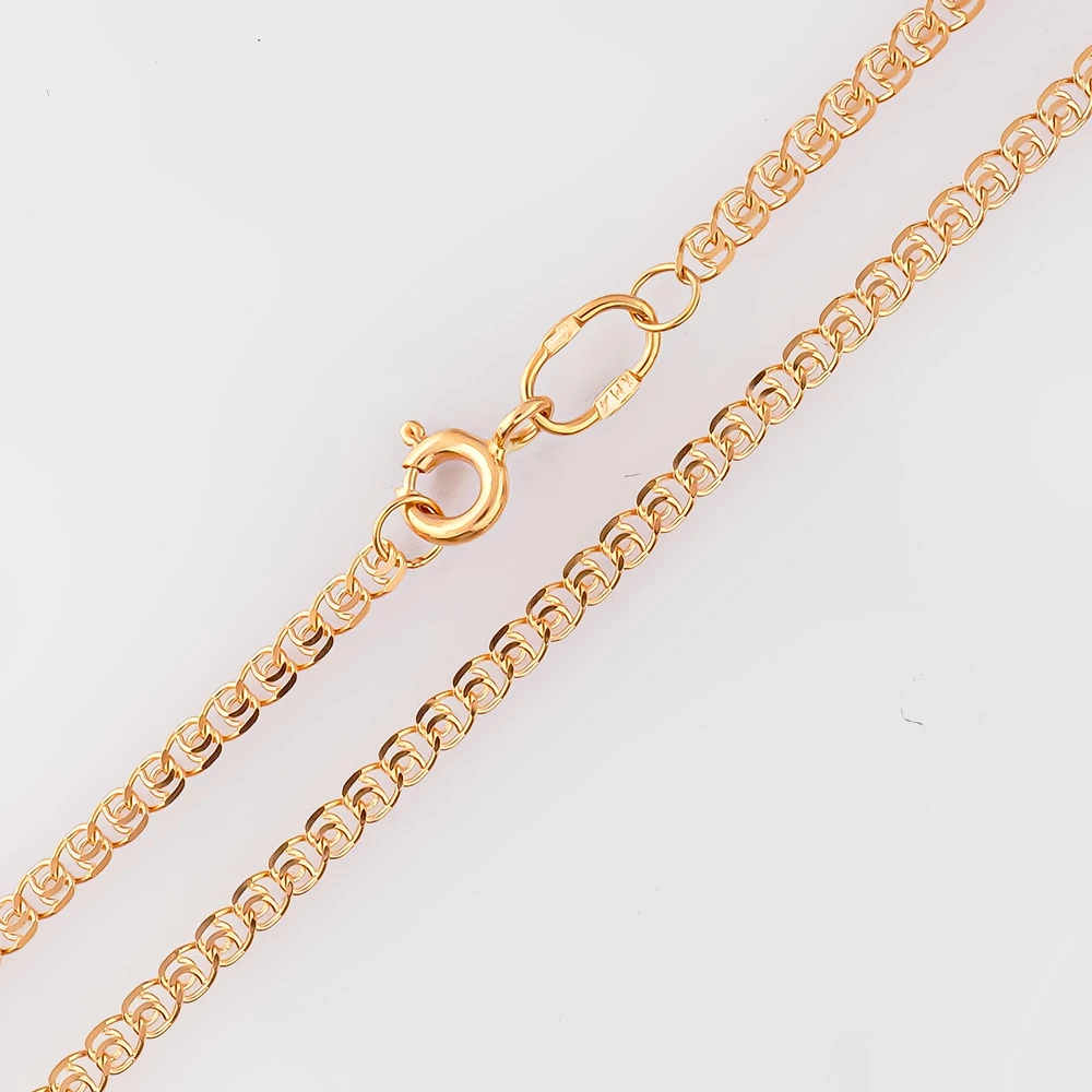 Цепь из красного золота 585 пробы