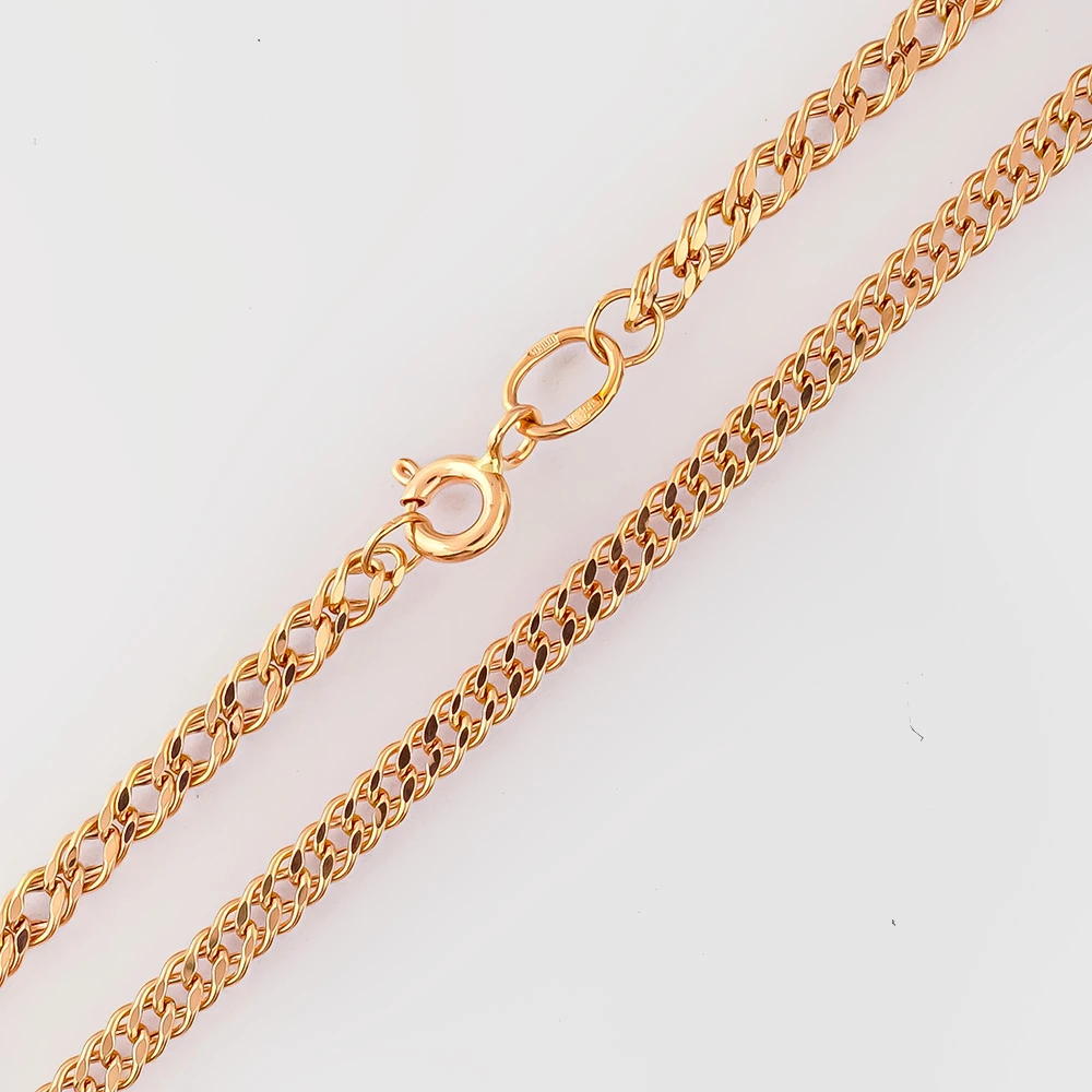 Цепь из красного золота 585 пробы