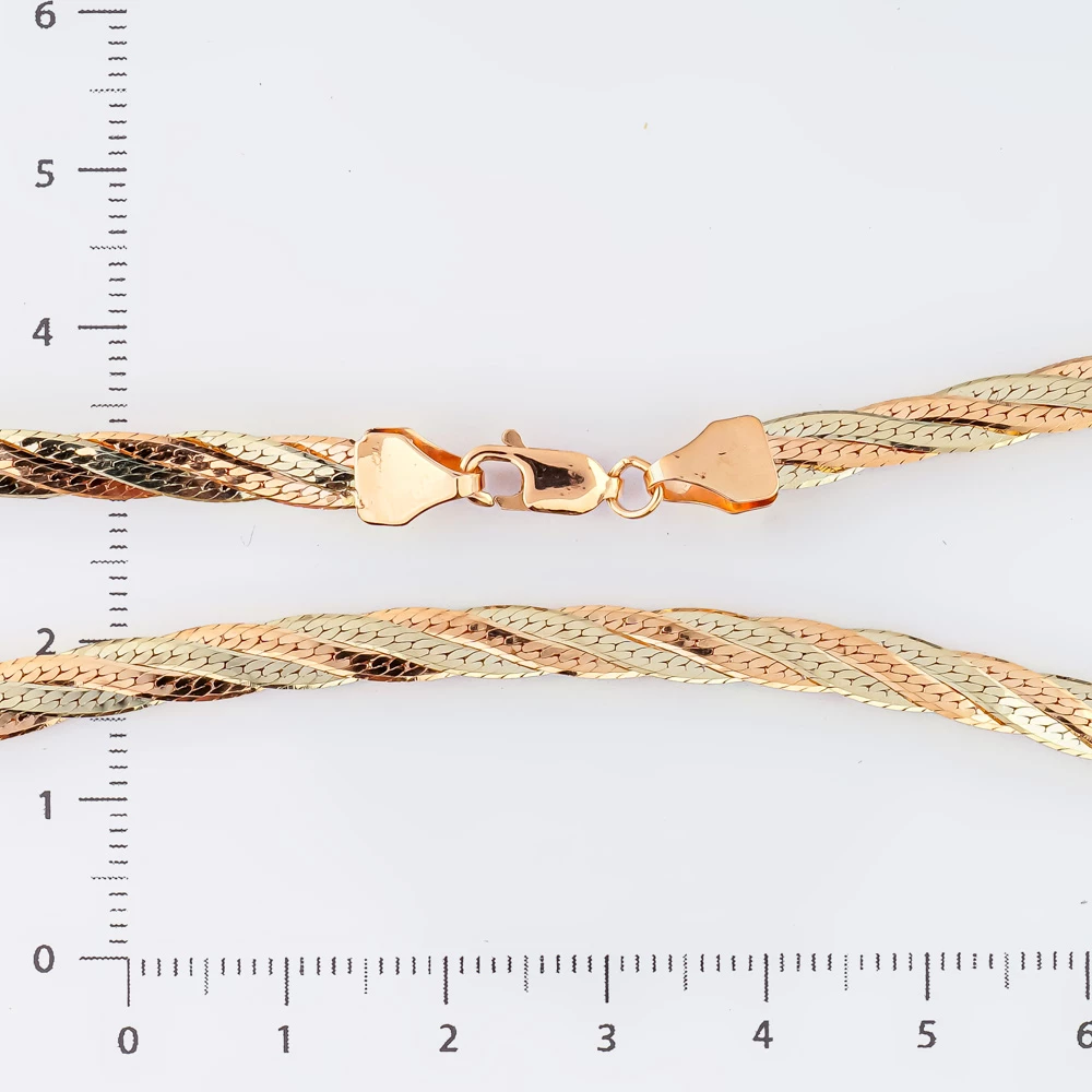 Цепь из красного золота 585 пробы