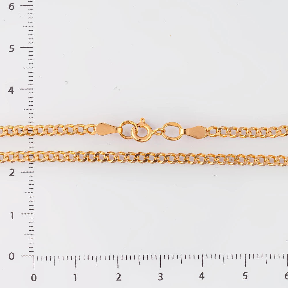 Цепь из красного золота 585 пробы