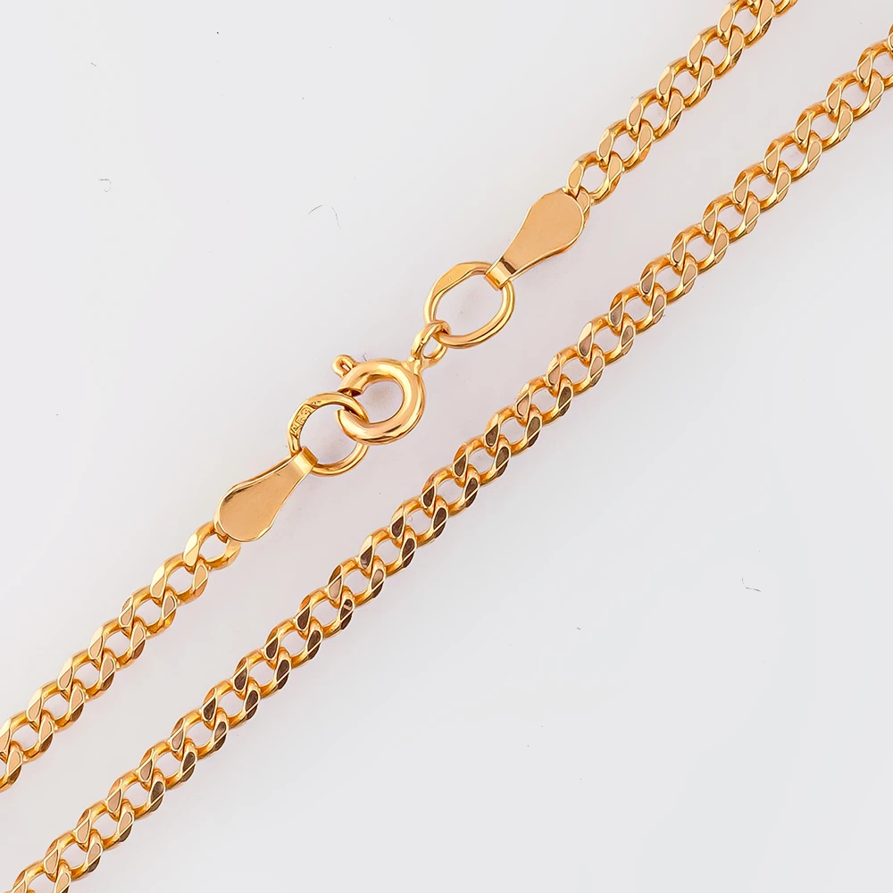 Цепь из красного золота 585 пробы