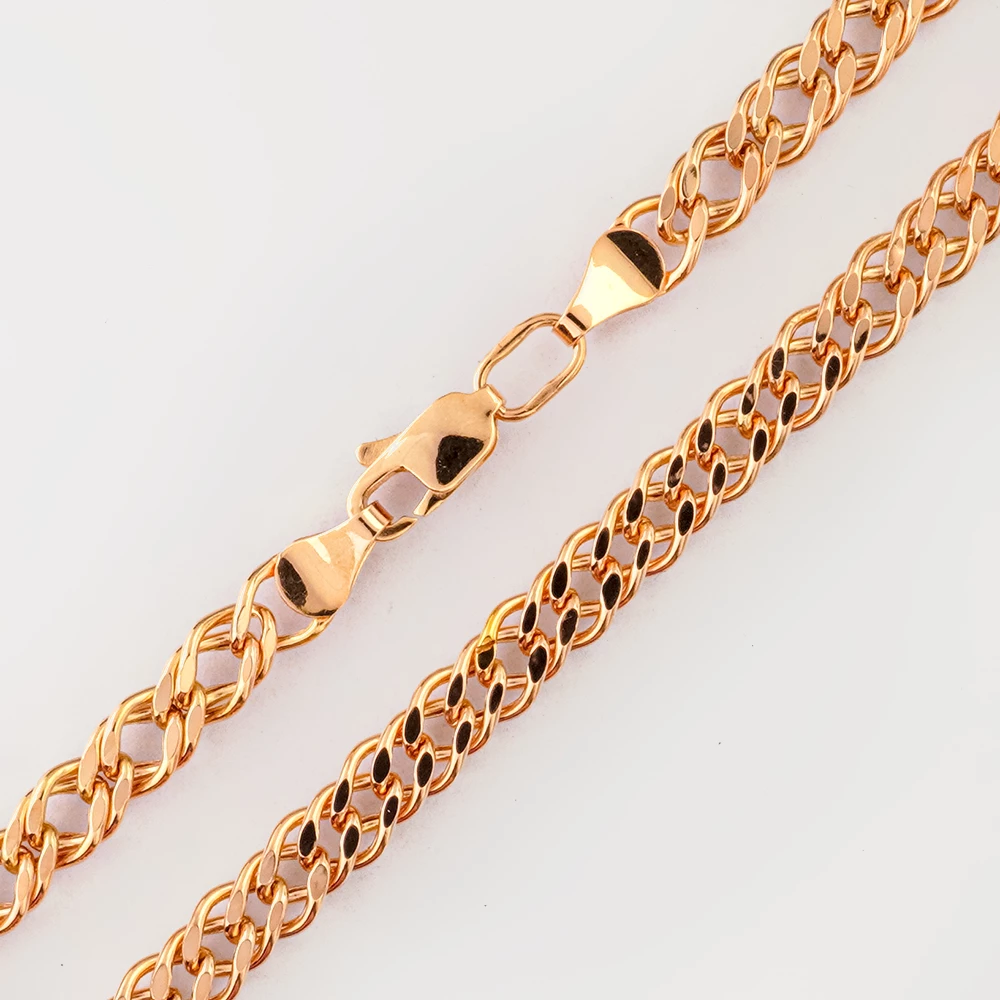 Цепь из красного золота 585 пробы