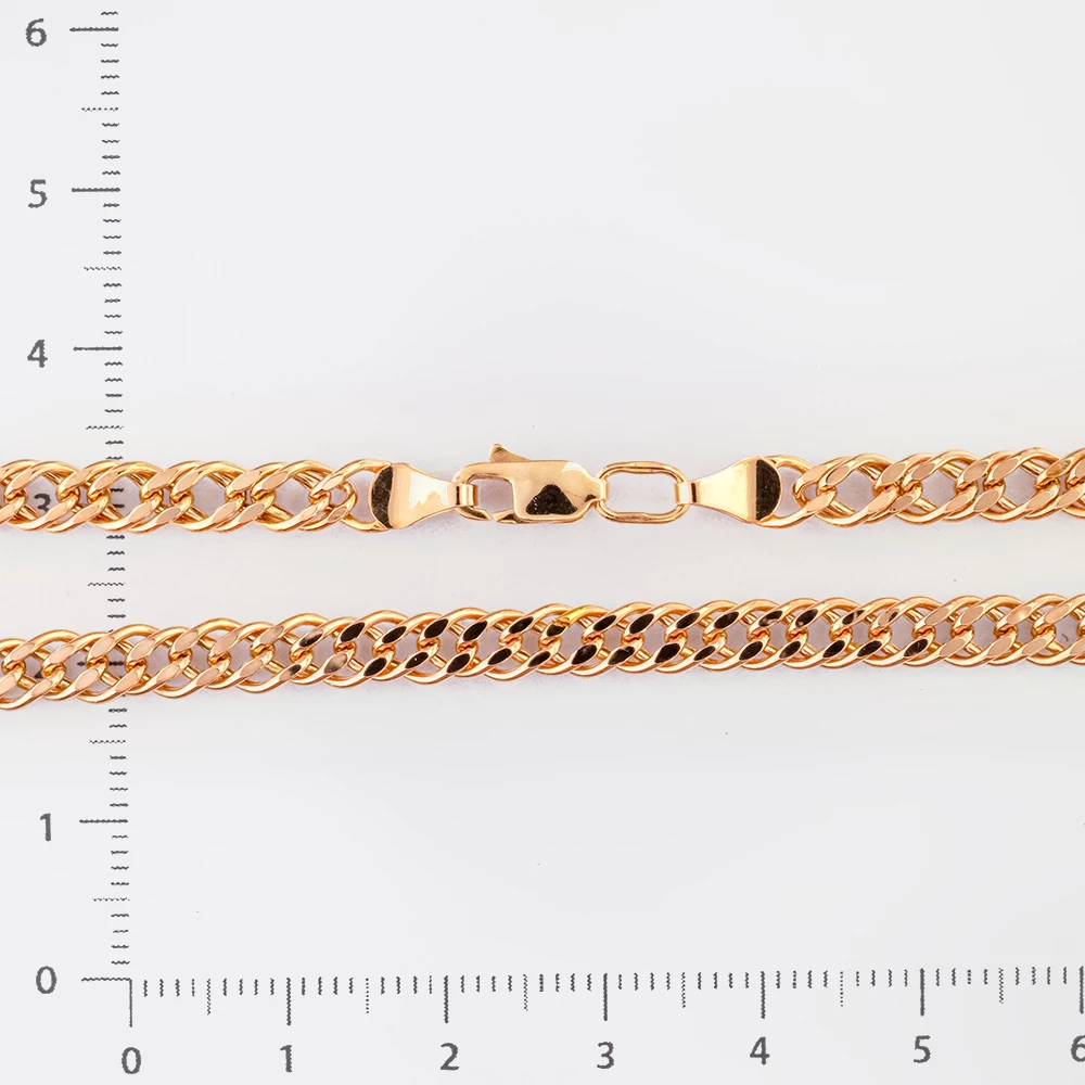 Цепь из красного золота 585 пробы