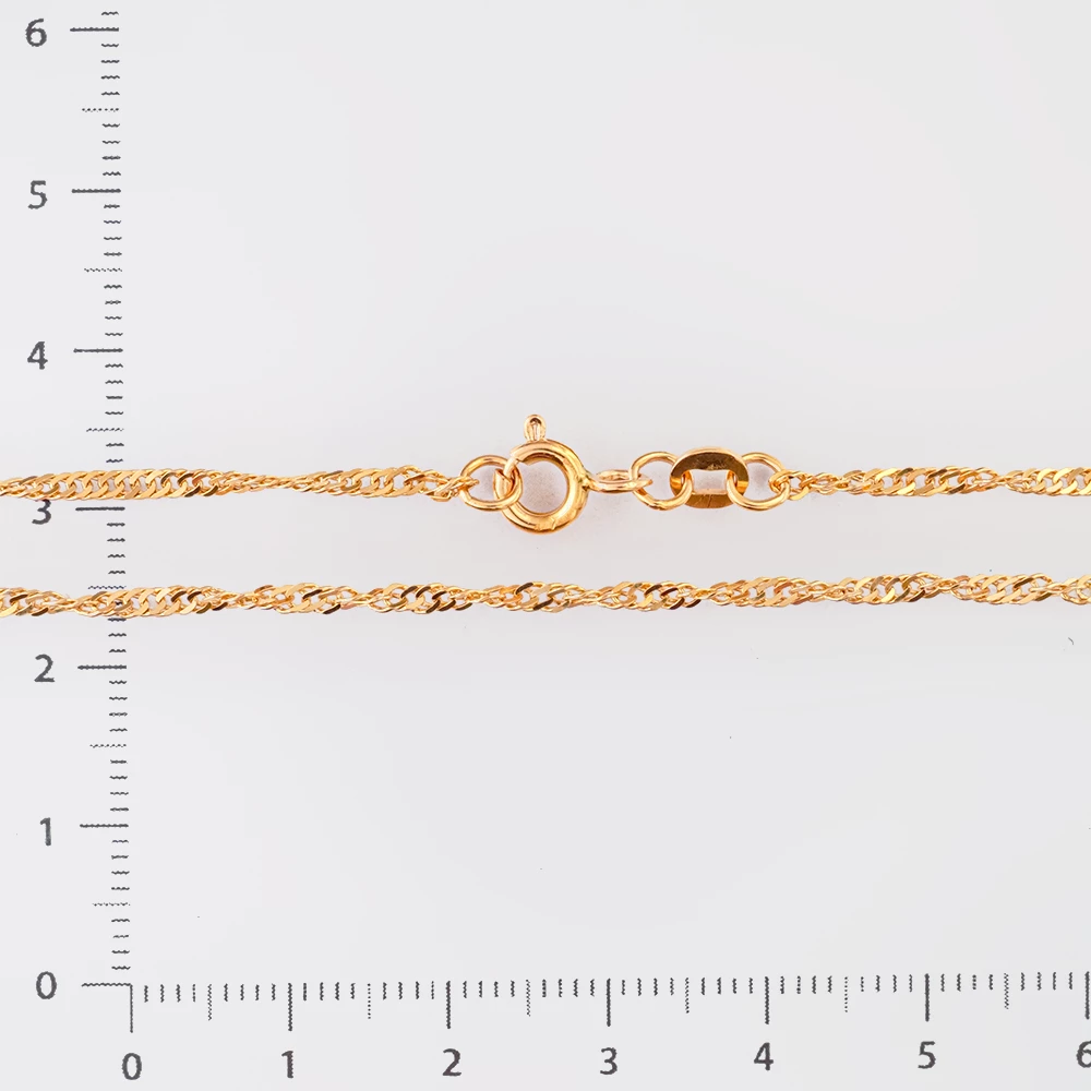 Цепь из красного золота 585 пробы