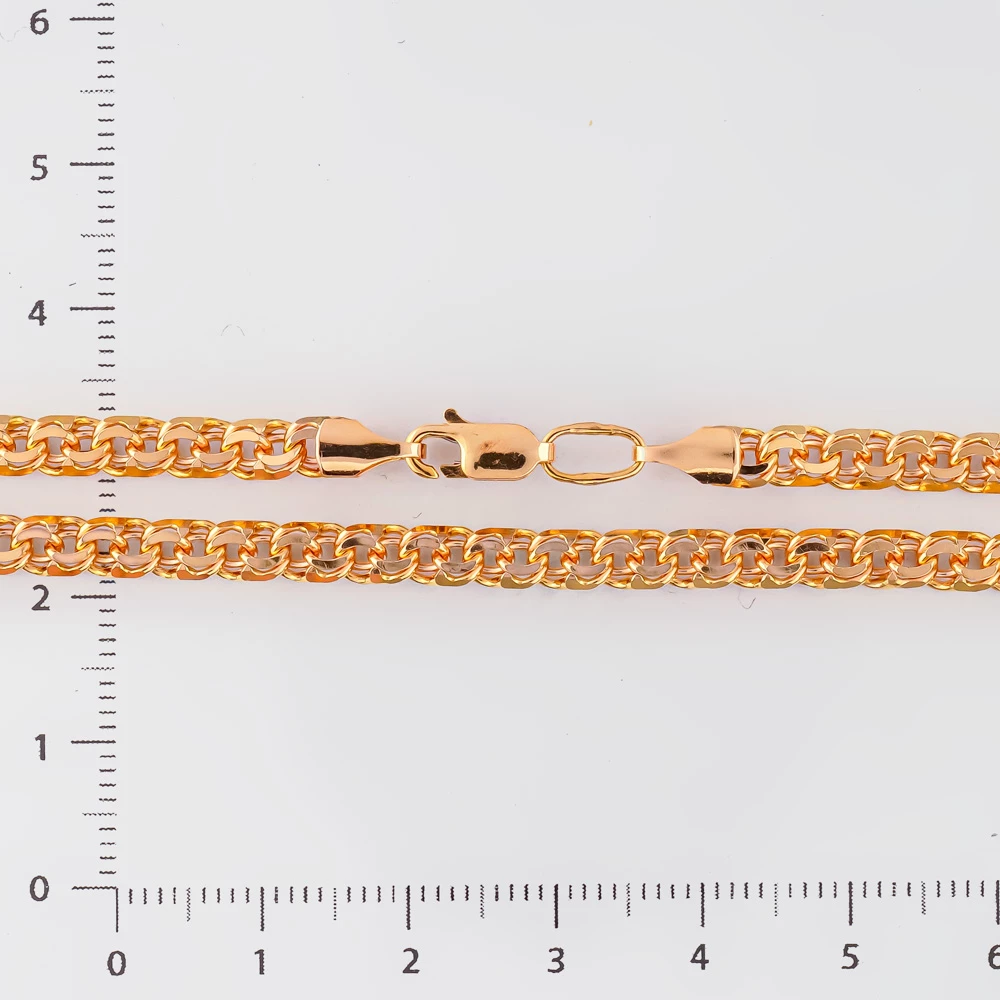 Цепь из красного золота 585 пробы