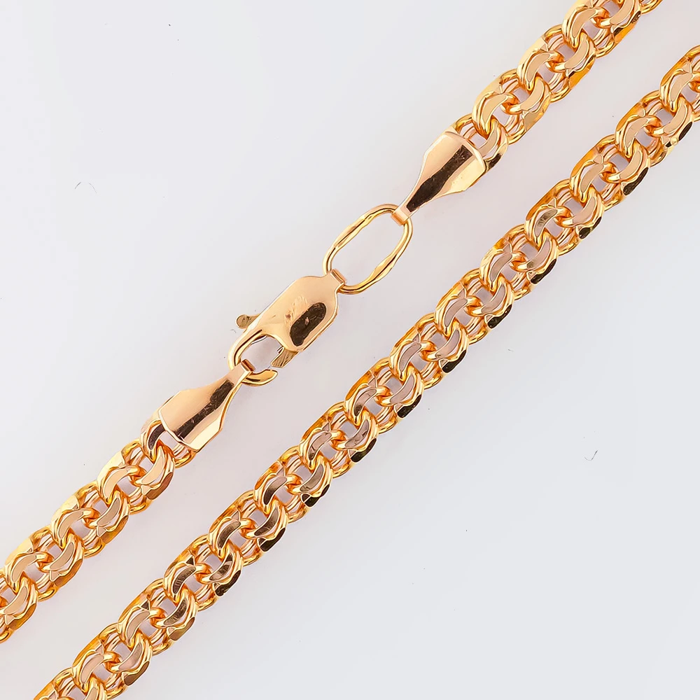 Цепь из красного золота 585 пробы