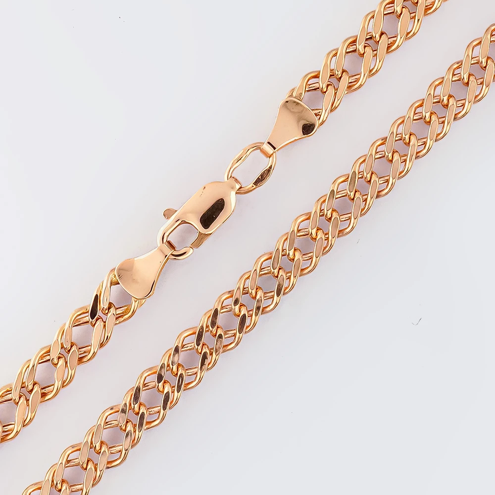 Цепь из красного золота 585 пробы