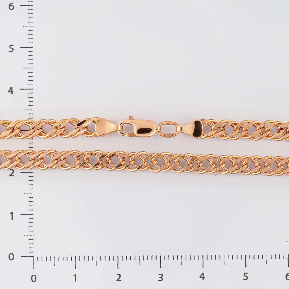 Цепь из красного золота 585 пробы