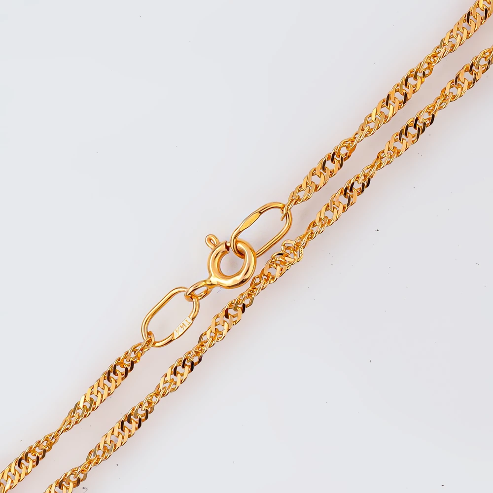 Цепь из желтого золота 585 пробы