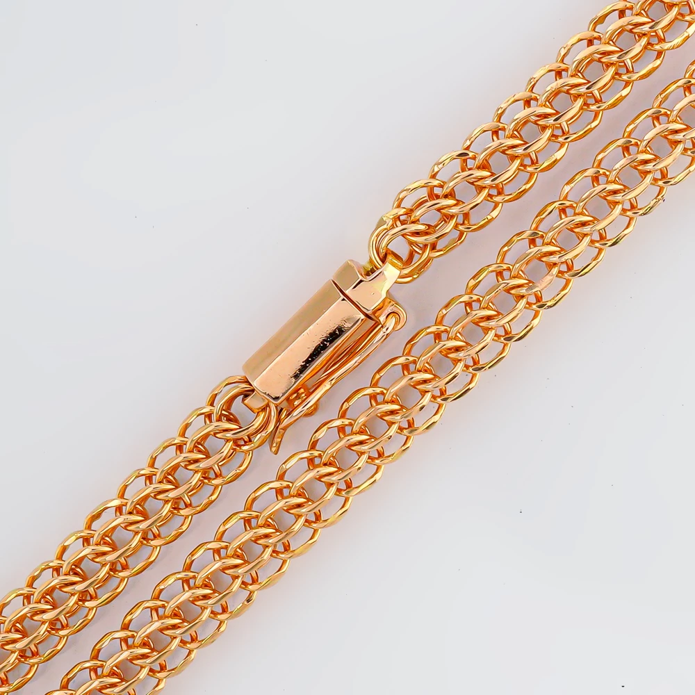 Цепь из красного золота 585 пробы