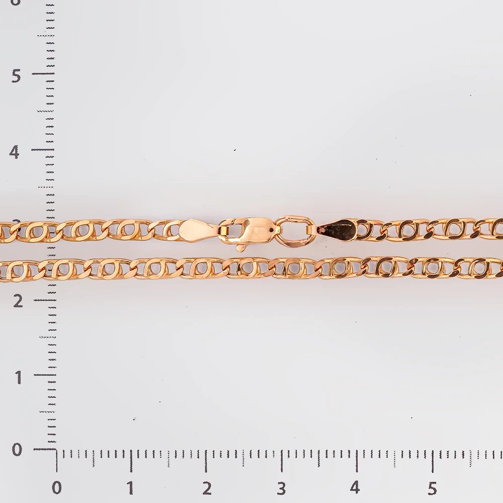 Цепь из красного золота 585 пробы