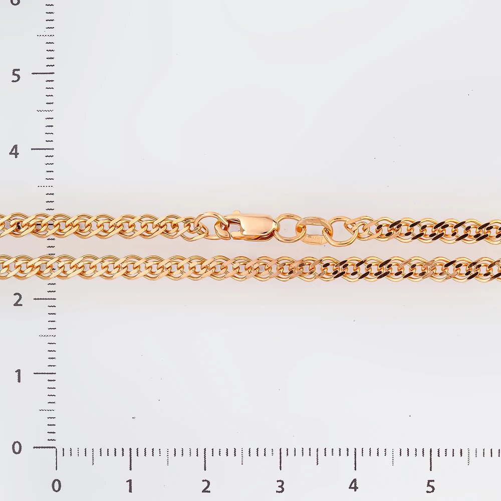 Цепь из красного золота 585 пробы