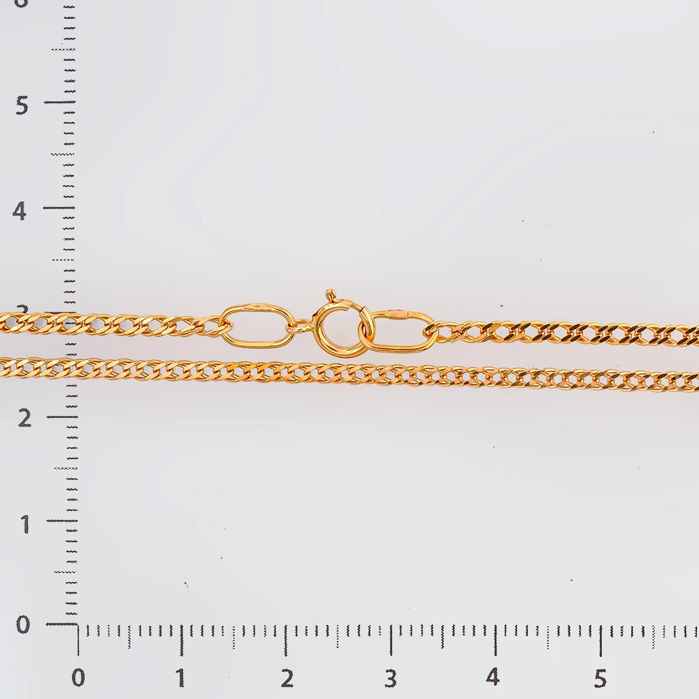 Цепь из красного золота 585 пробы