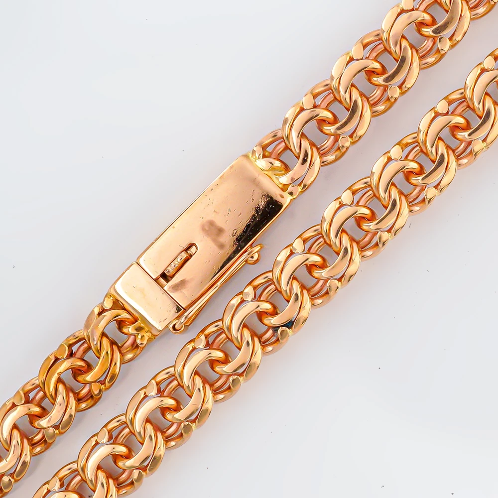 Цепь из красного золота 585 пробы