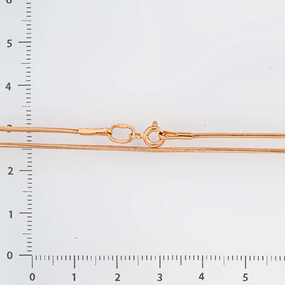 Цепь из красного золота 585 пробы