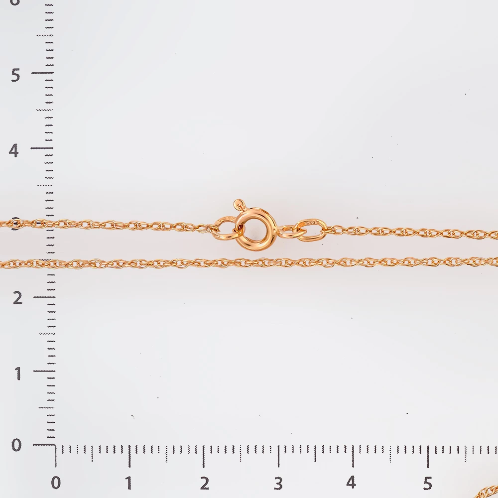 Цепь из красного золота 583 пробы