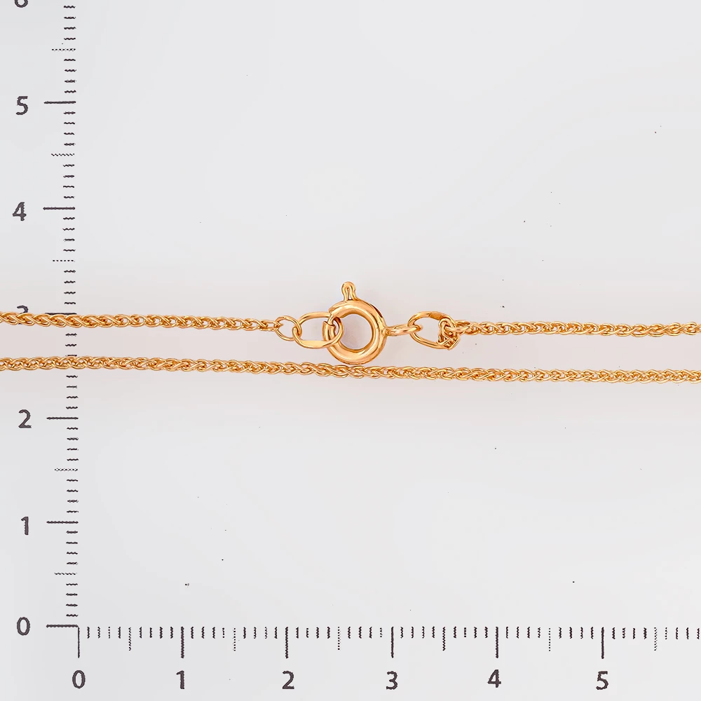 Цепь из красного золота 585 пробы