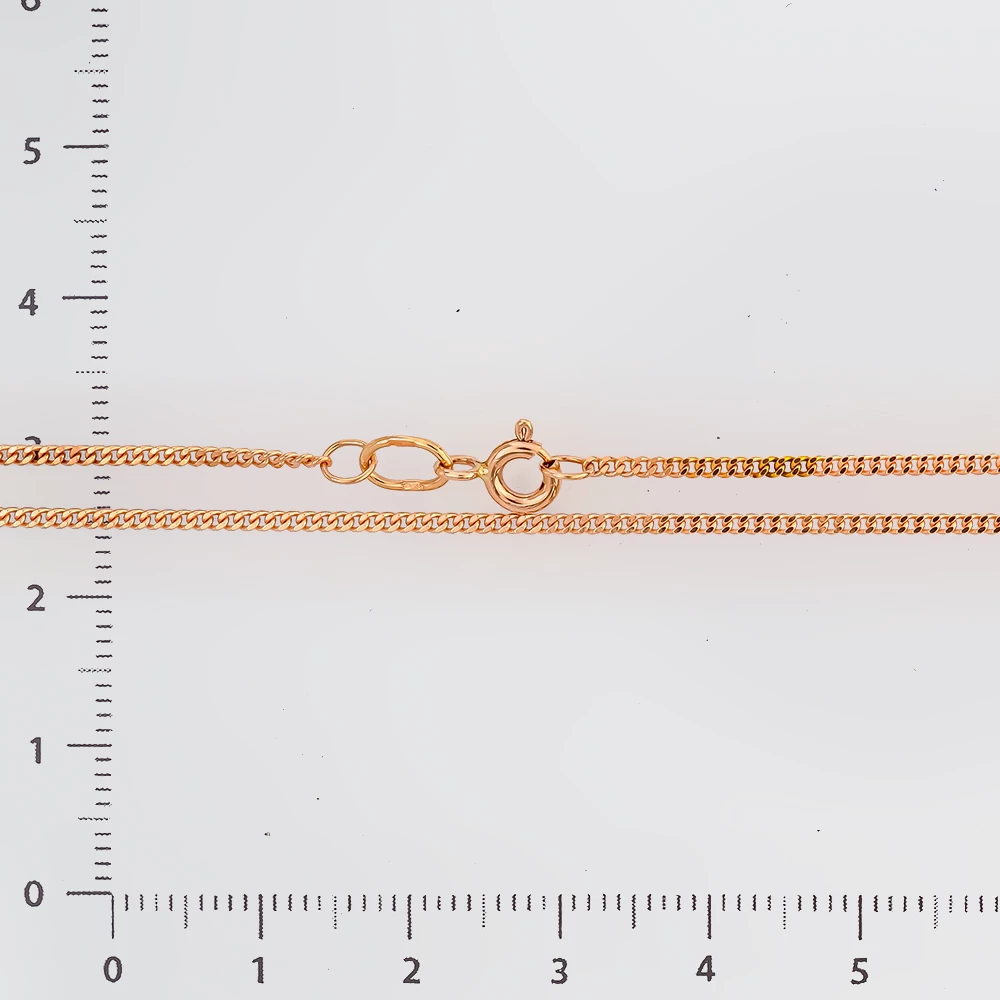 Цепь из красного золота 375 пробы