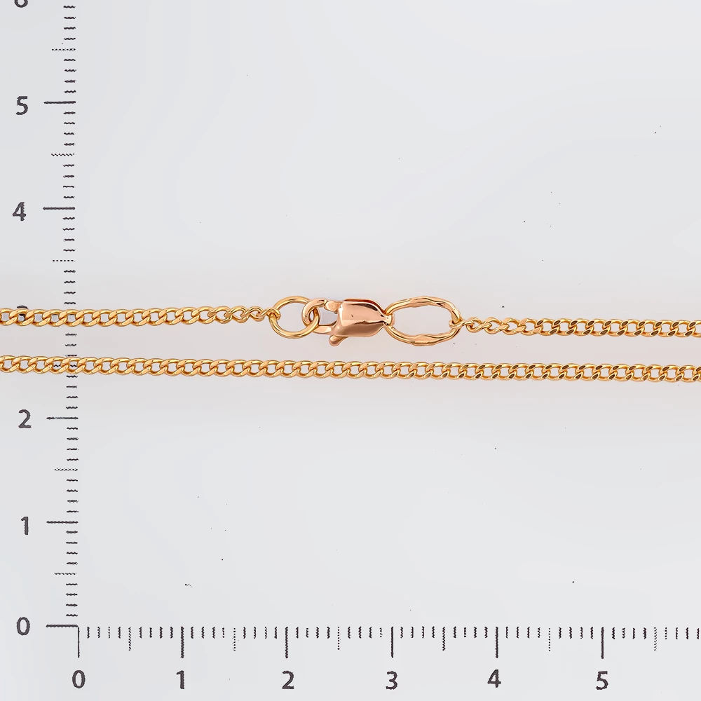 Цепь из красного золота 585 пробы