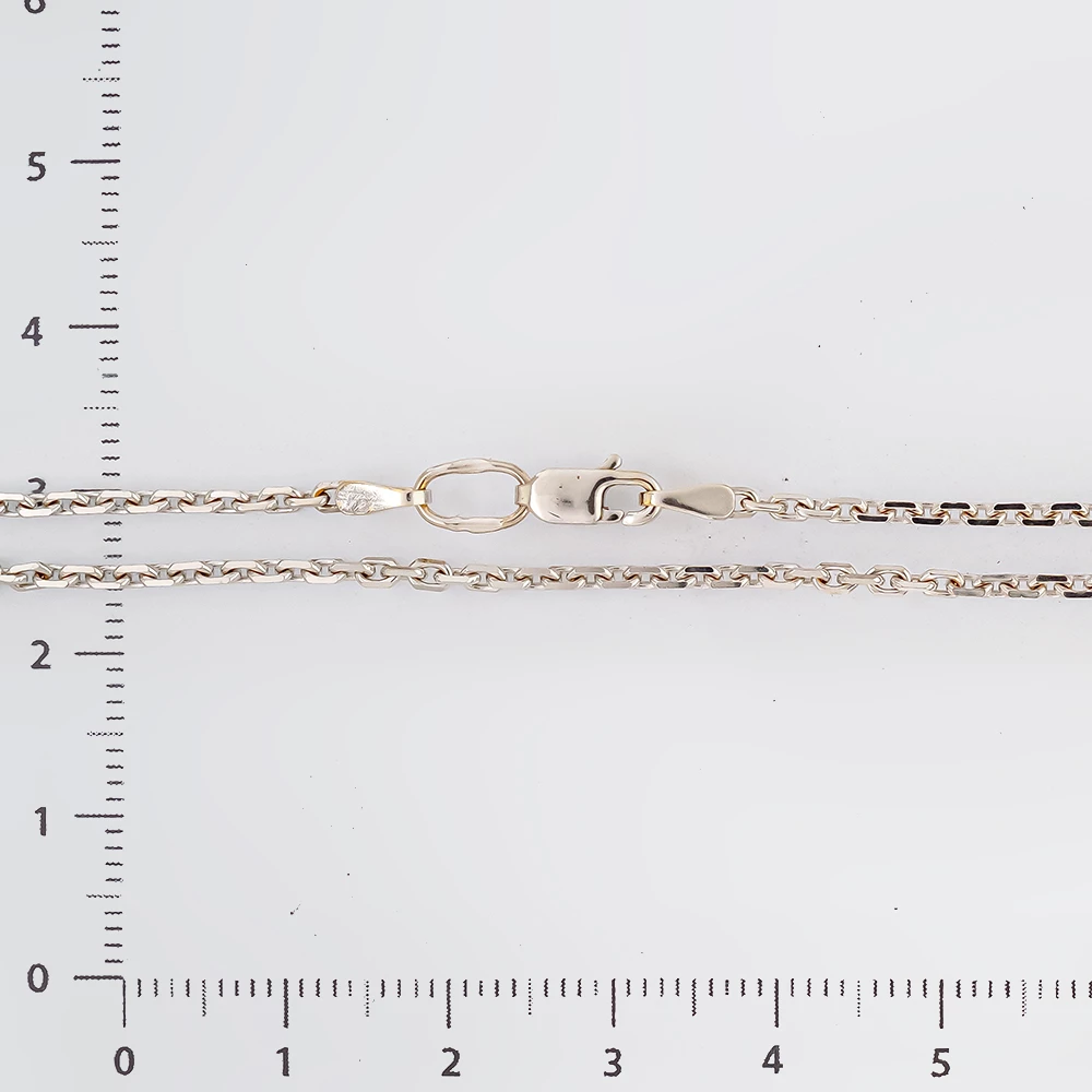 Цепь из белого золота 585 пробы