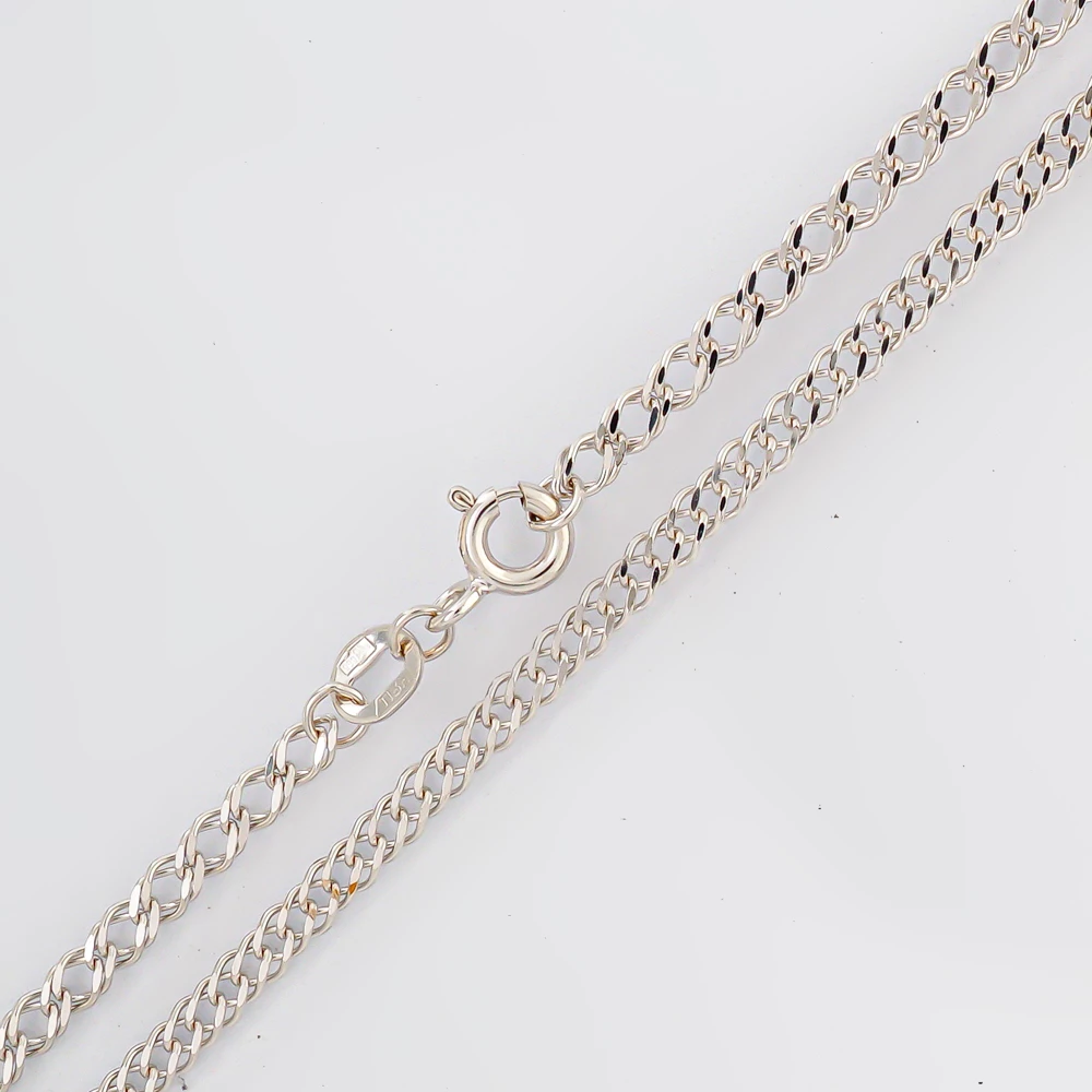 Цепь из белого золота 585 пробы