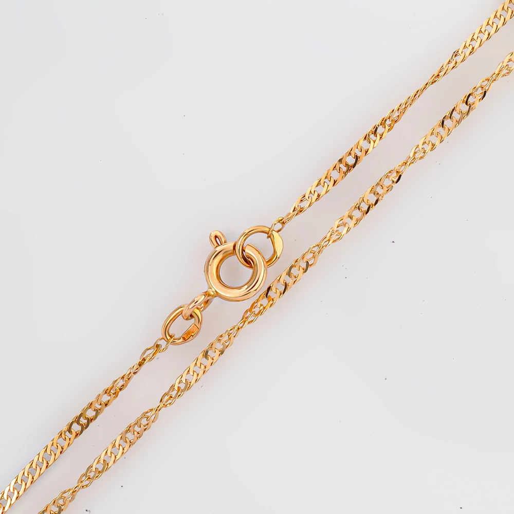 Цепь из красного золота 585 пробы