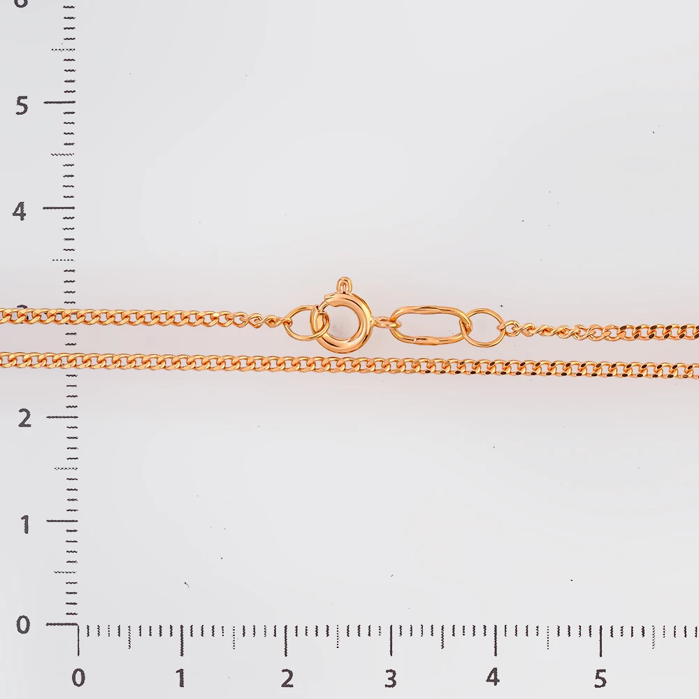 Цепь из красного золота 585 пробы