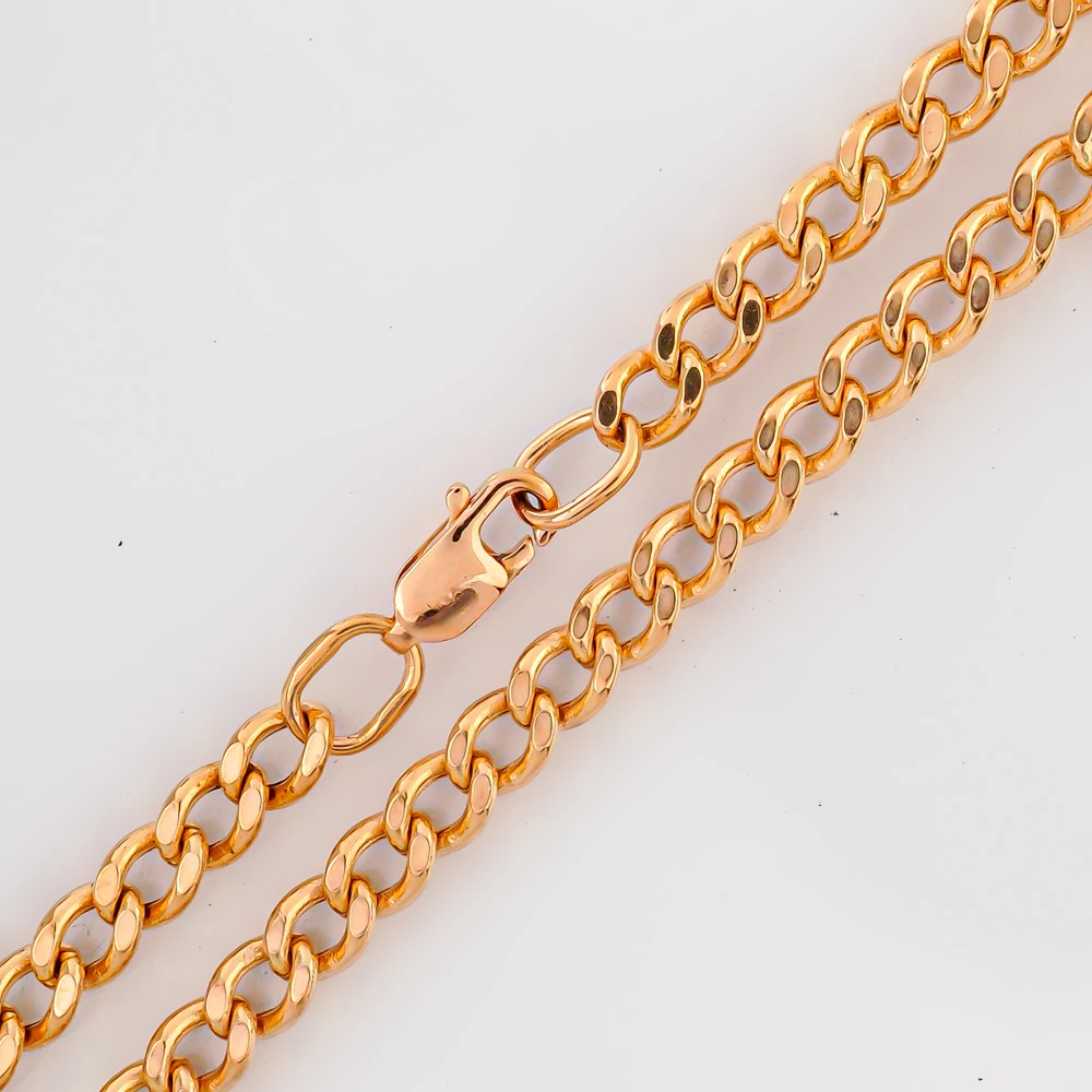 Цепь из красного золота 585 пробы