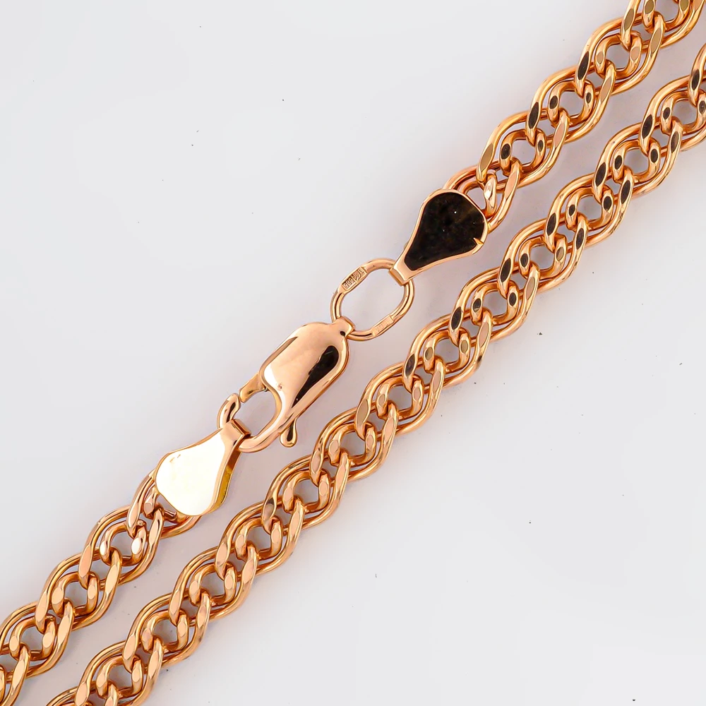 Цепь из красного золота 585 пробы