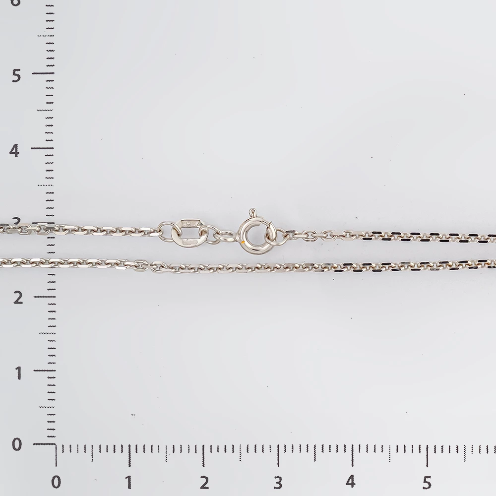 Цепь из белого золота 585 пробы